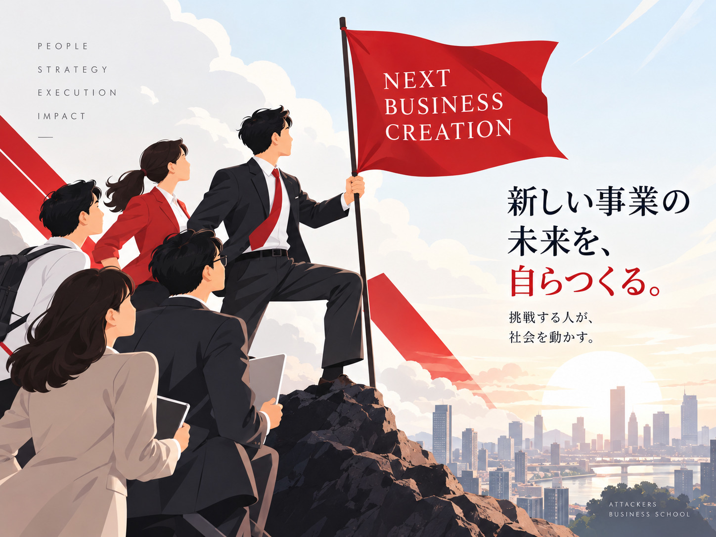 事業（プラン）だけでなく、それを動かす「事業家」を育てる
